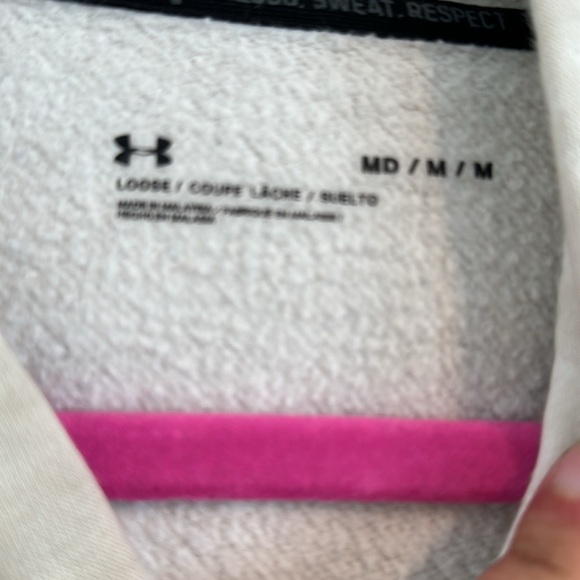 Under armor sweatshirt size medium project rock Veterans Day - Picture 2 of 5